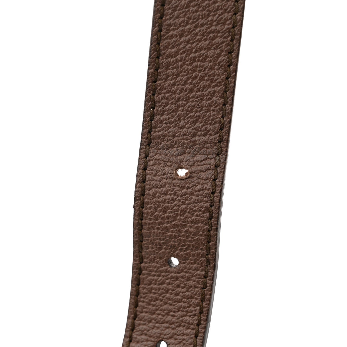 GG Supreme Monogram Web Small Ophidia Half Moon Hobo Brown