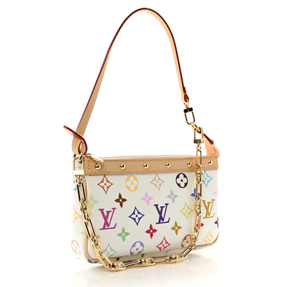 Louis Vuitton LV X TM Monogram Multicolor Pochette Accessories White 3 of 10