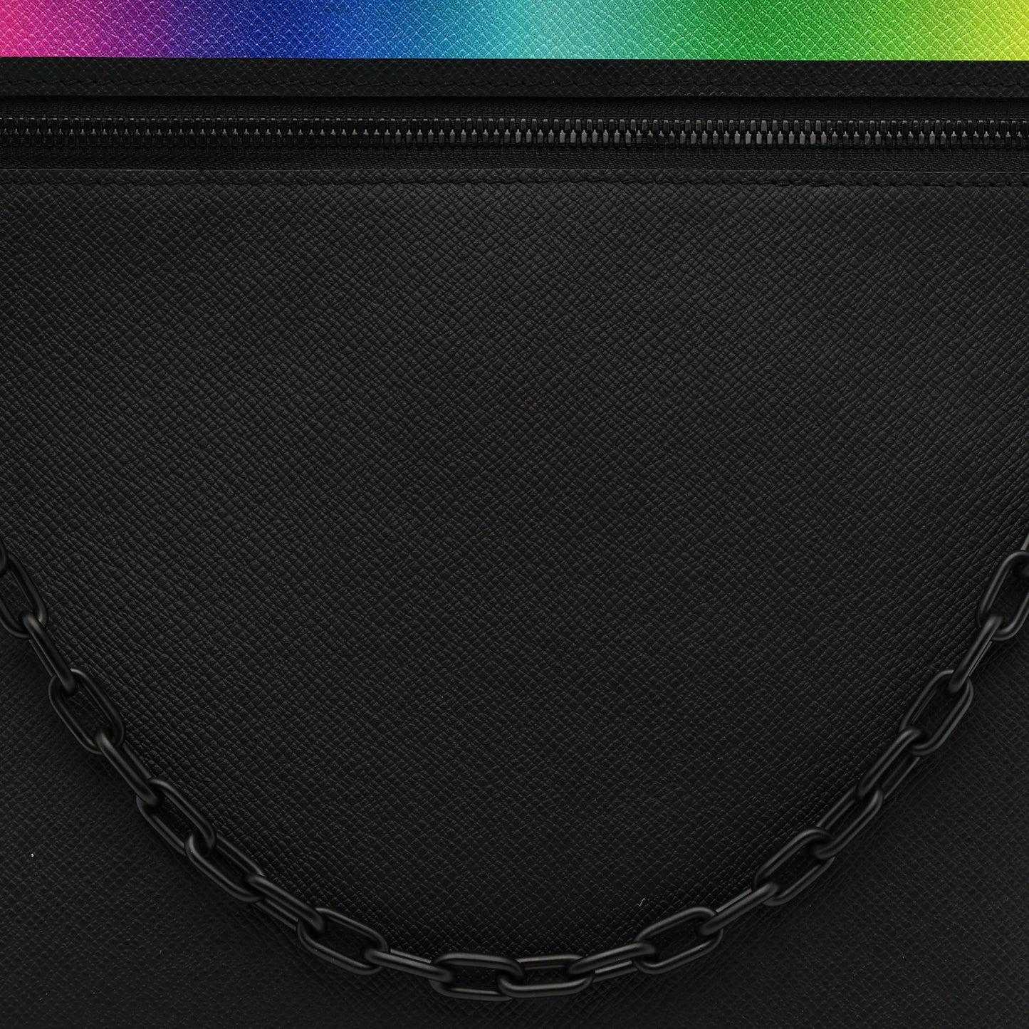 Taiga Rainbow Pochette A4 Black