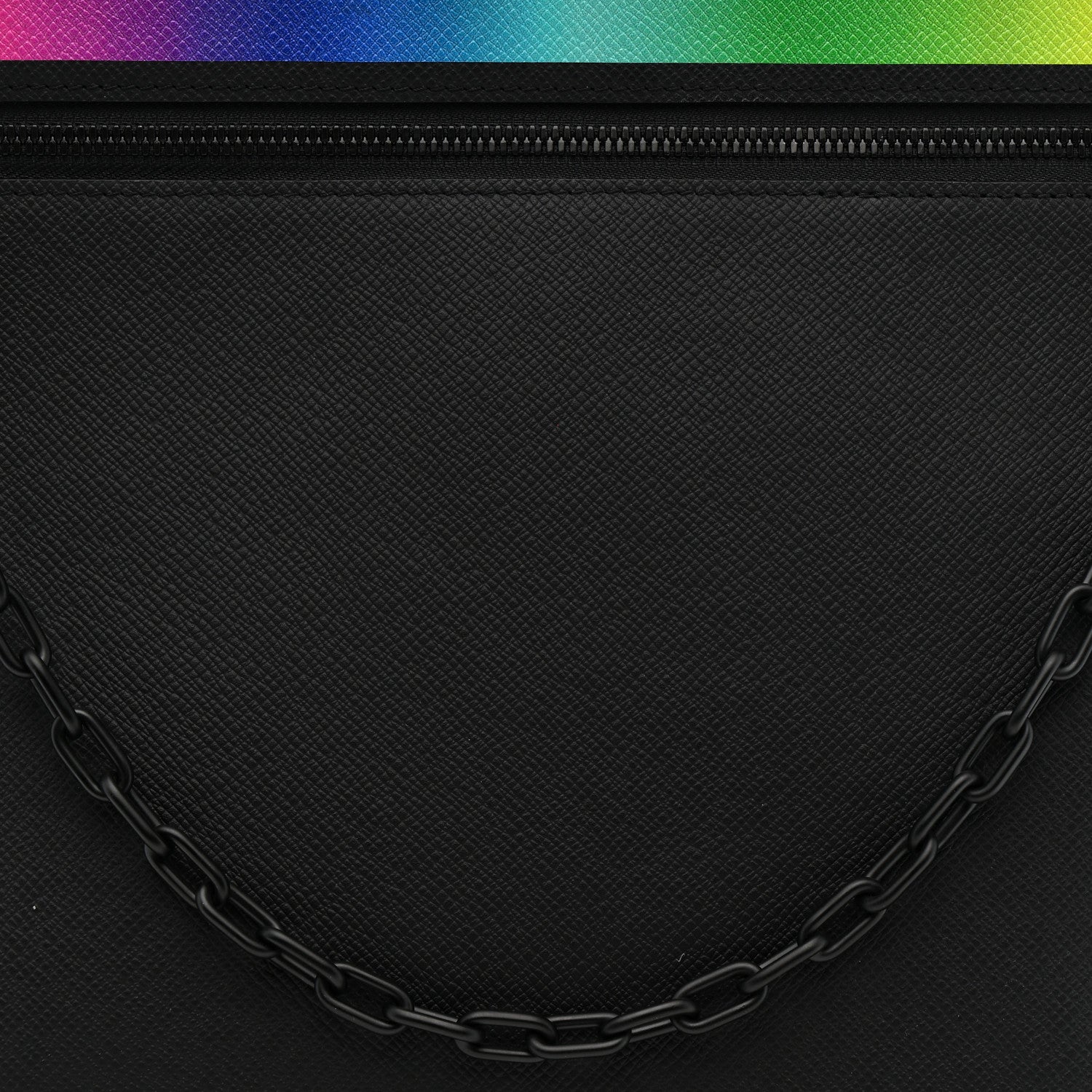 Louis Vuitton Taiga Rainbow Pochette A4 Black 7 of 7