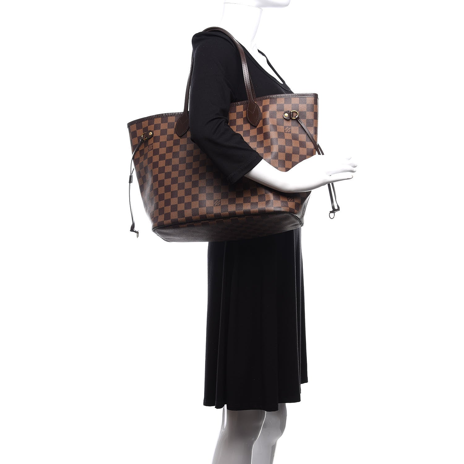 Louis Vuitton Damier Ebene Neo Neverfull MM 2 of 13