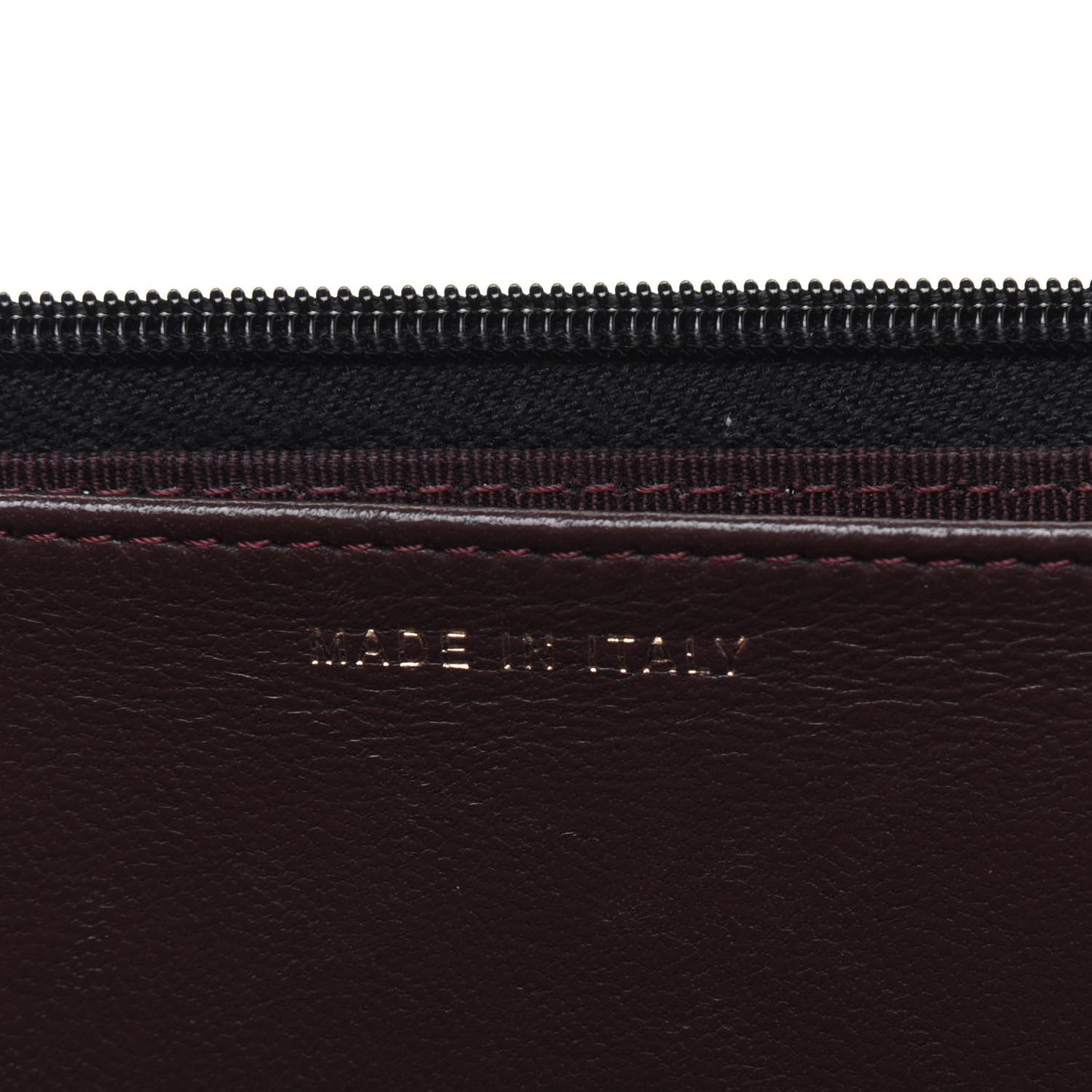 Lambskin Quilted Wallet On Chain WOC Black