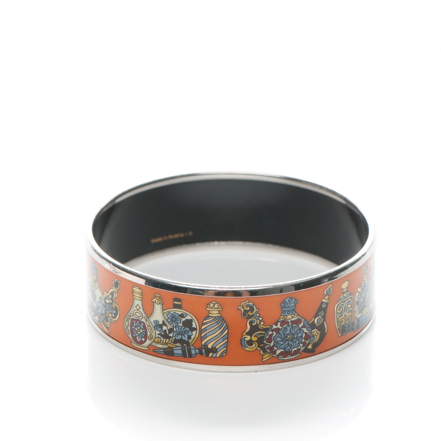 Enamel Printed Wide Flacons Bracelet 70