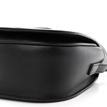 Celine Smooth Calfskin Cuir Triomphe Folco Crossbody Bag Black 11 of 11
