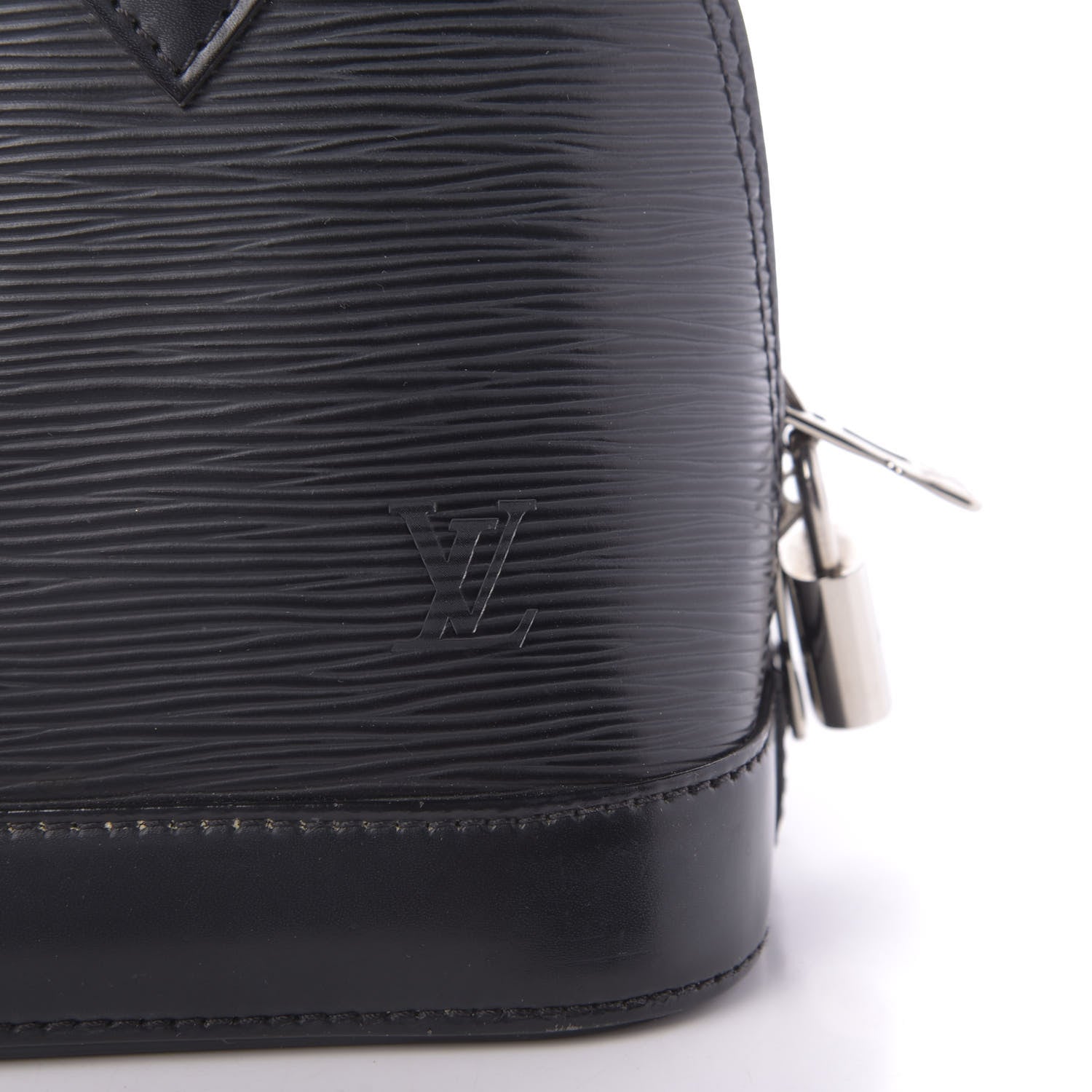 Louis Vuitton Epi Alma BB Black 8 of 11