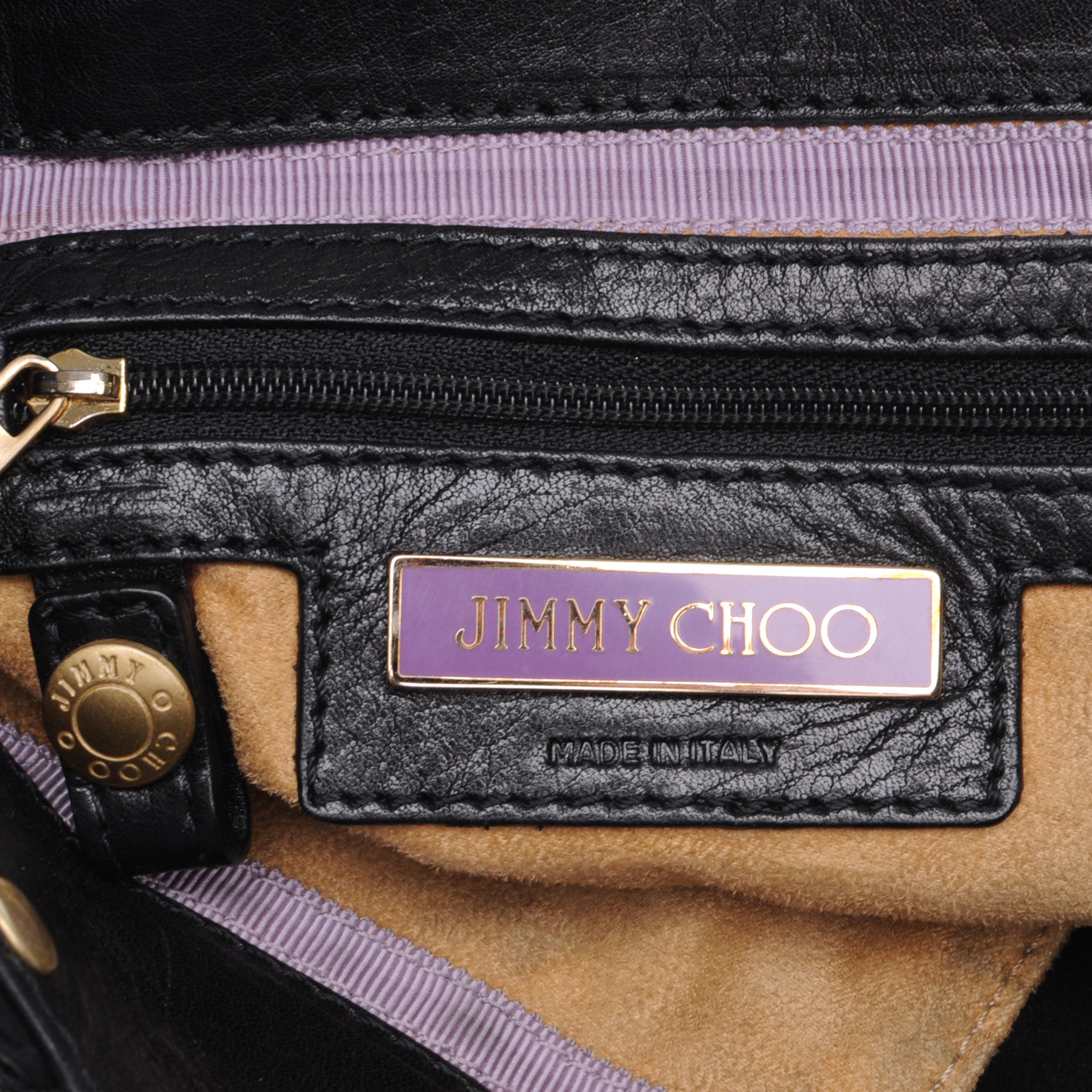 Jimmy Choo Calfskin Suede Monna L Black 7 of 7
