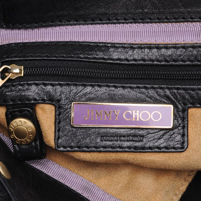 Jimmy Choo Calfskin Suede Monna L Black 7 of 7