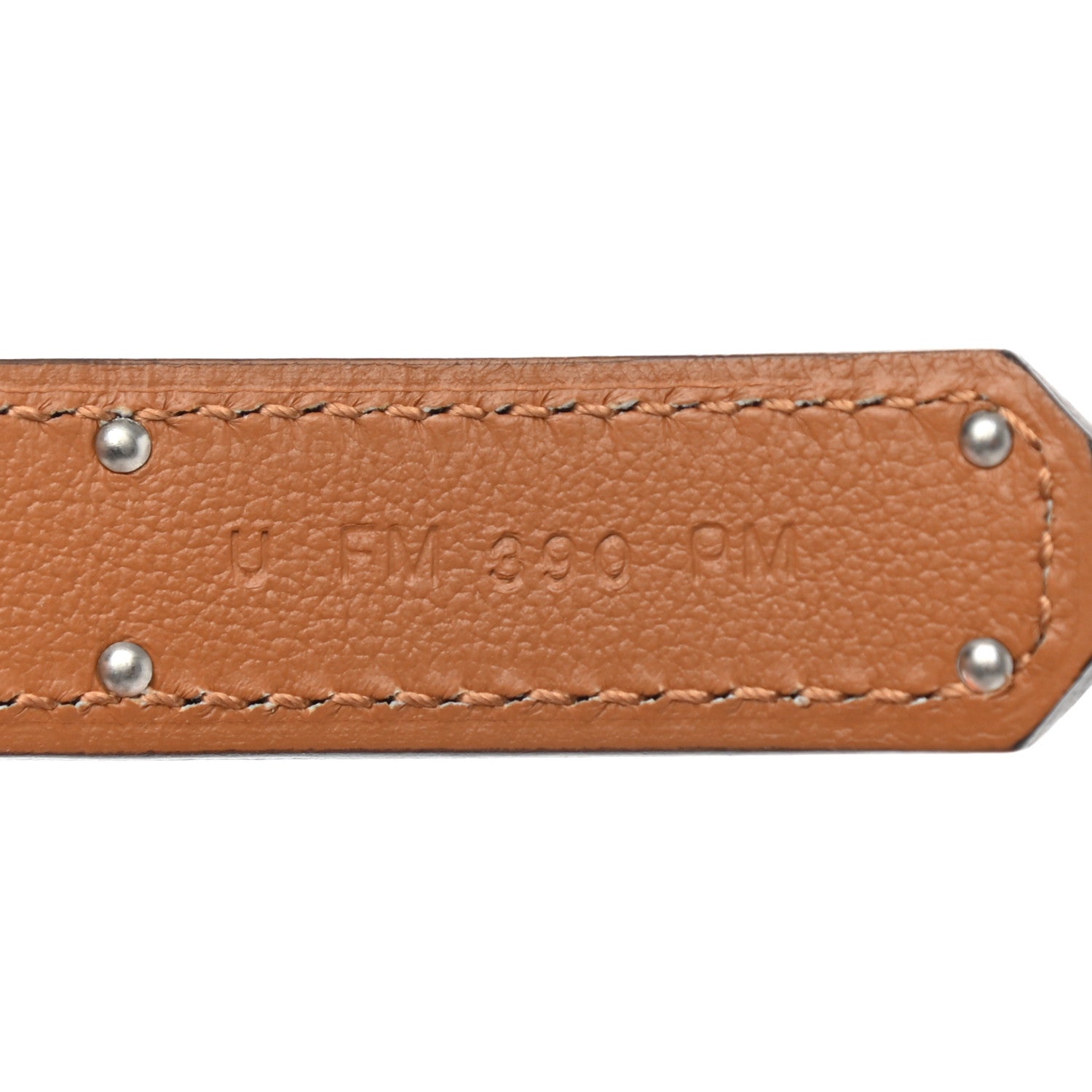 Hermes Epsom Kelly Pocket Belt Etoupe 5 of 6