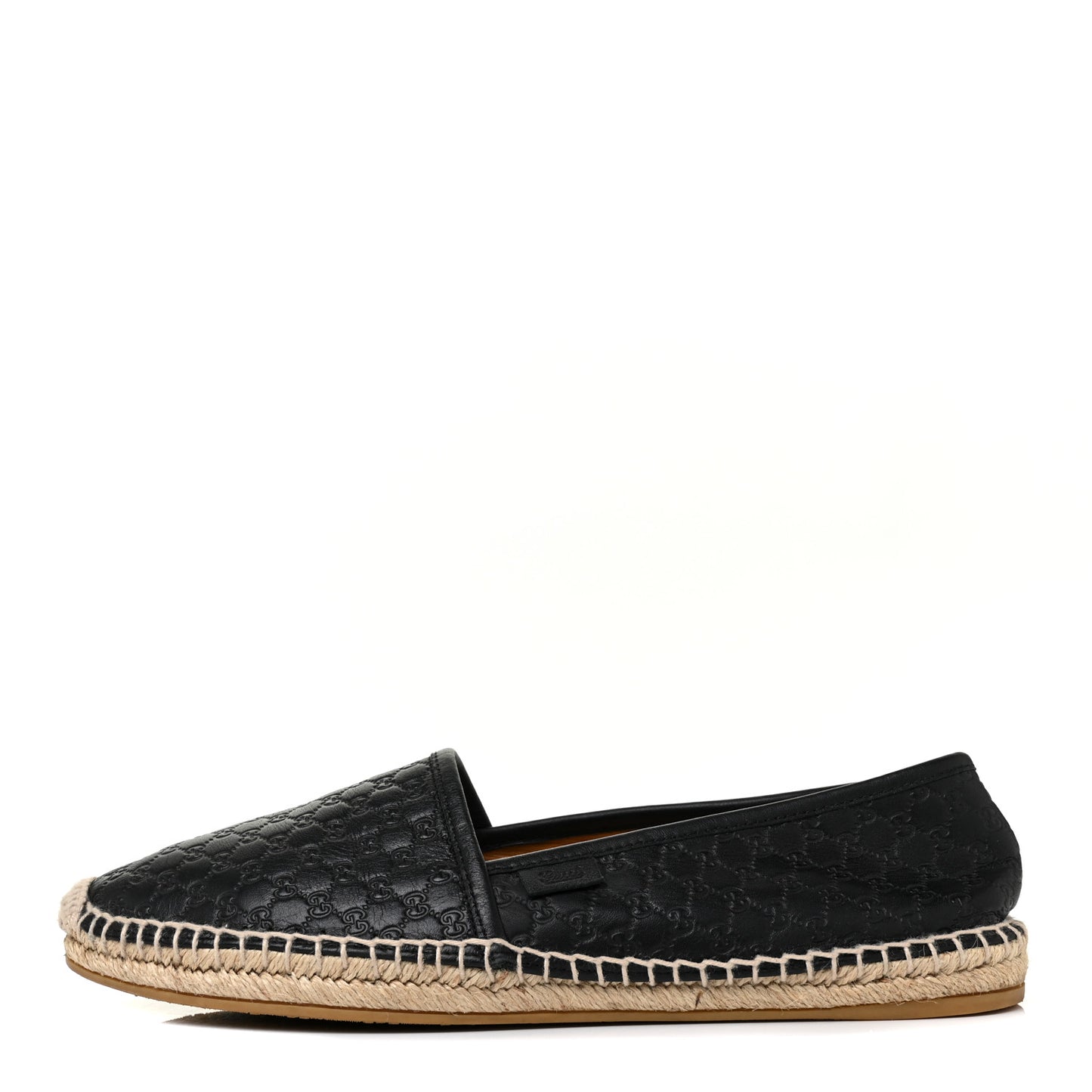 Microguccissima Signature Espadrilles 39.5 Black