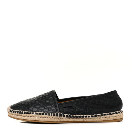 Gucci Microguccissima Signature Espadrilles 39.5 Black 1 of 8