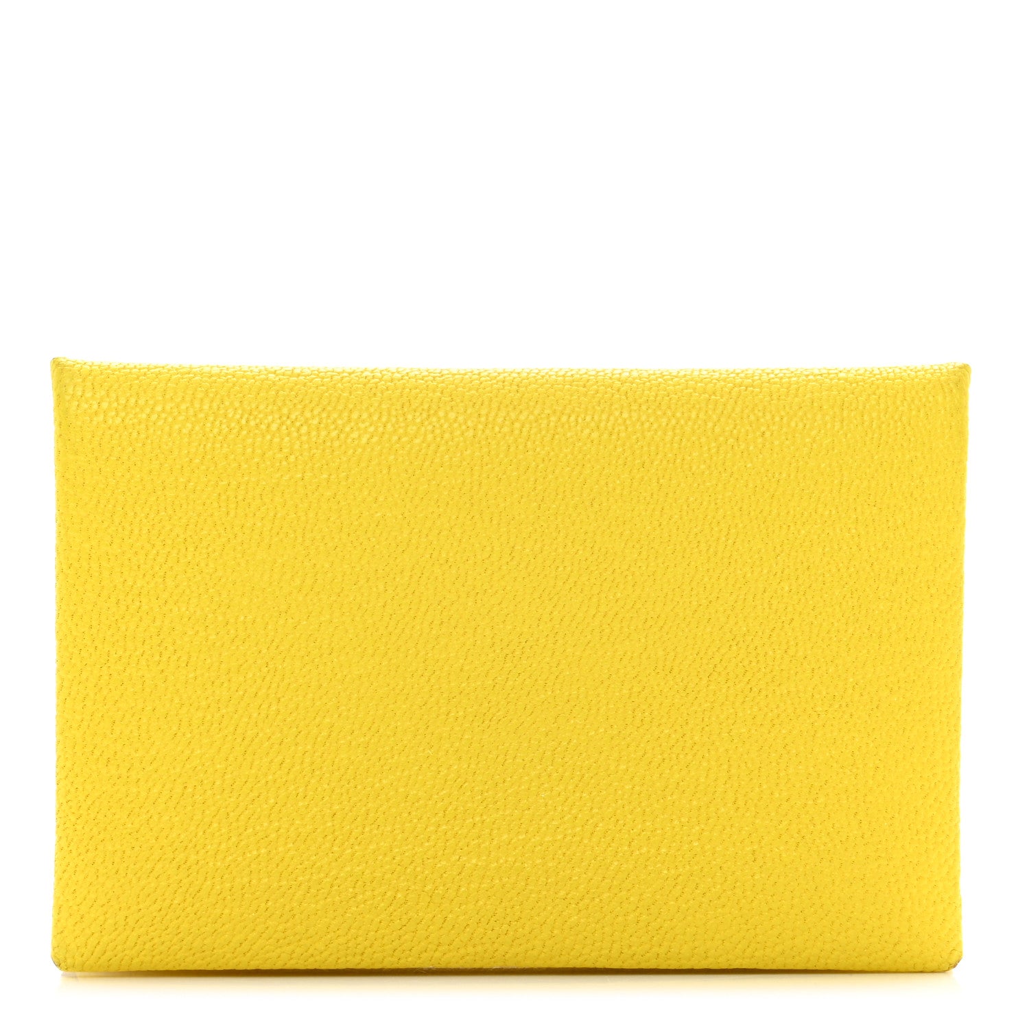 Hermes Chevre Mysore Calvi Card Case Lime 1 of 6