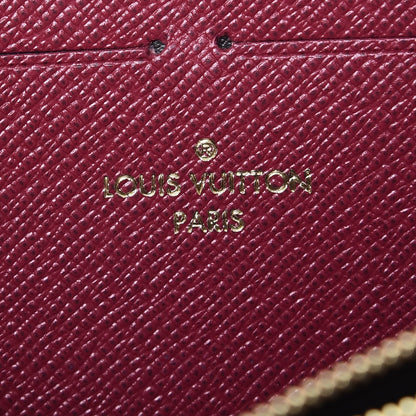 Louis Vuitton Monogram Clemence Wallet Fuchsia 6 of 8