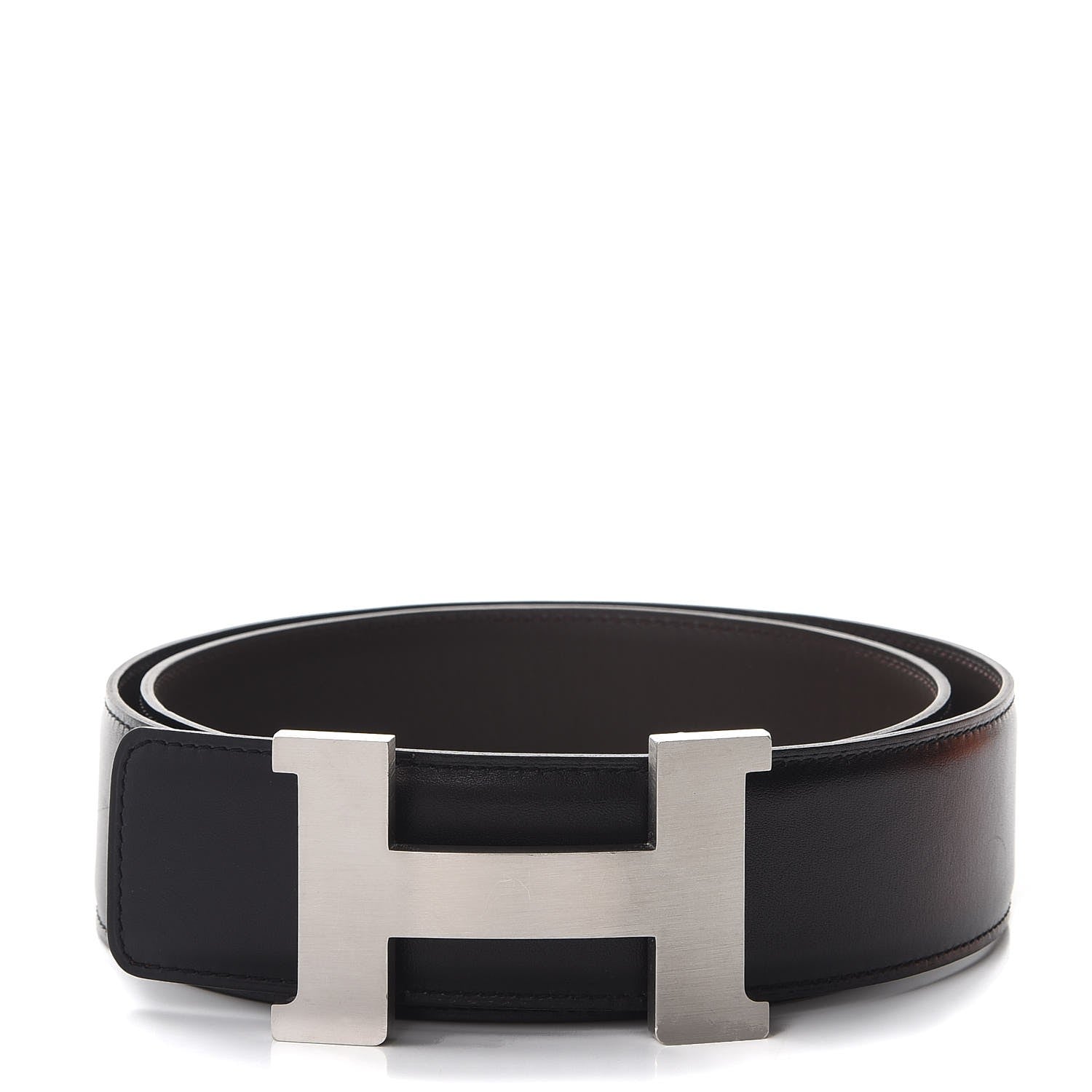 Hermes Box Chamonix 42mm Constance Belt 90 Black Chocolate 1 of 8