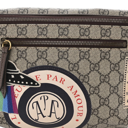 Gucci GG Supreme Monogram Courrier Belt Bag Beige New Acero 8 of 10