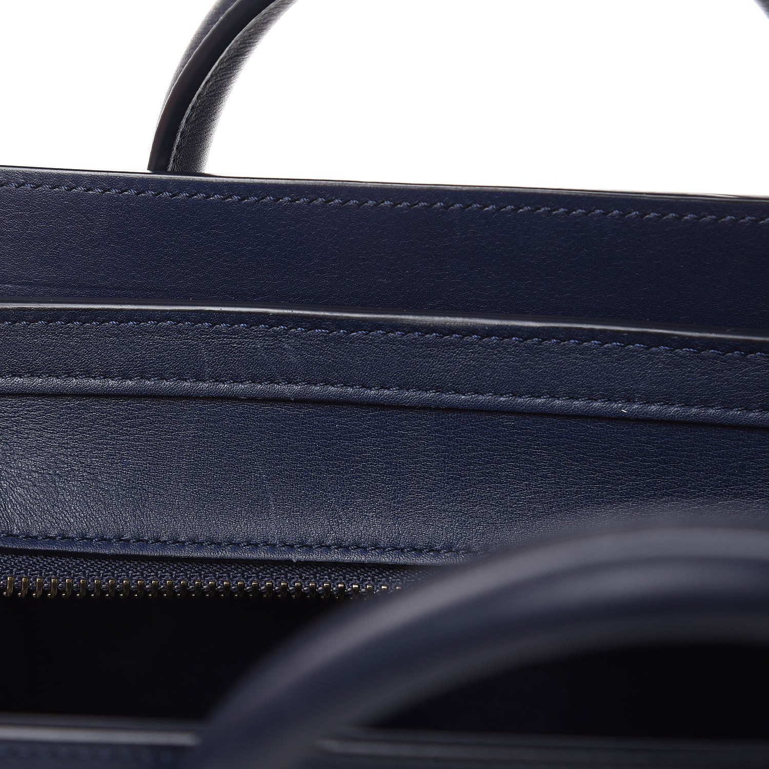 Celine Smooth Calfskin Nano Luggage Ink 11 of 11
