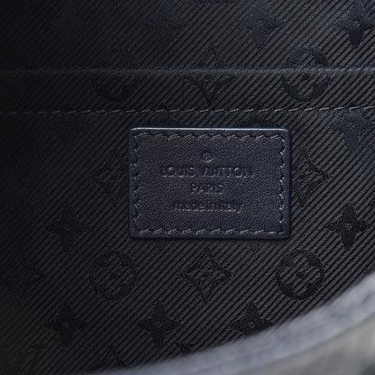 Louis Vuitton Calfskin Quilted Monogram Altair Clutch Navy 6 of 8