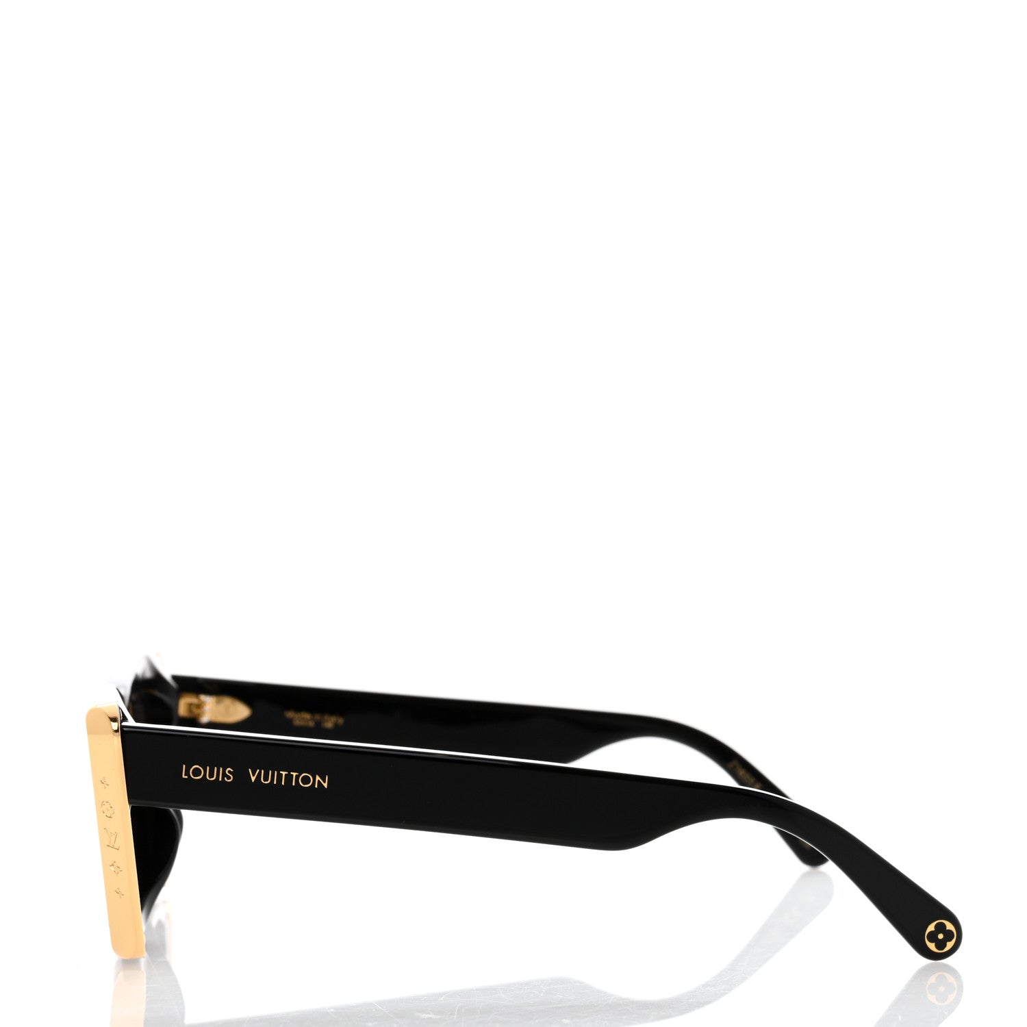 Louis Vuitton Acetate LV Moon Cat Eye Sunglasses Z1655W Black 3 of 9