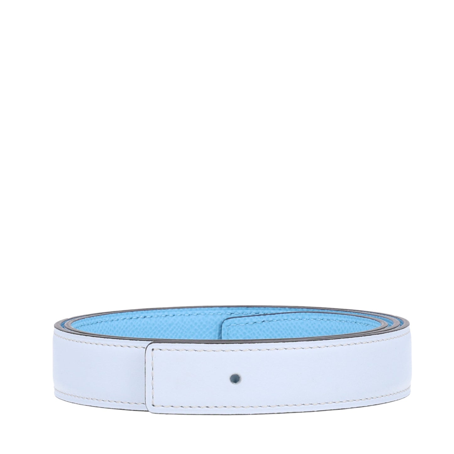 Swift Epsom 24mm Belt Strap 80 32 Bleu Brume Celeste