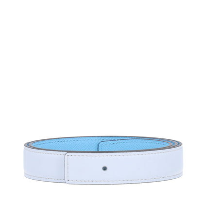 Hermes Swift Epsom 24mm Belt Strap 80 32 Bleu Brume Celeste 1 of 6