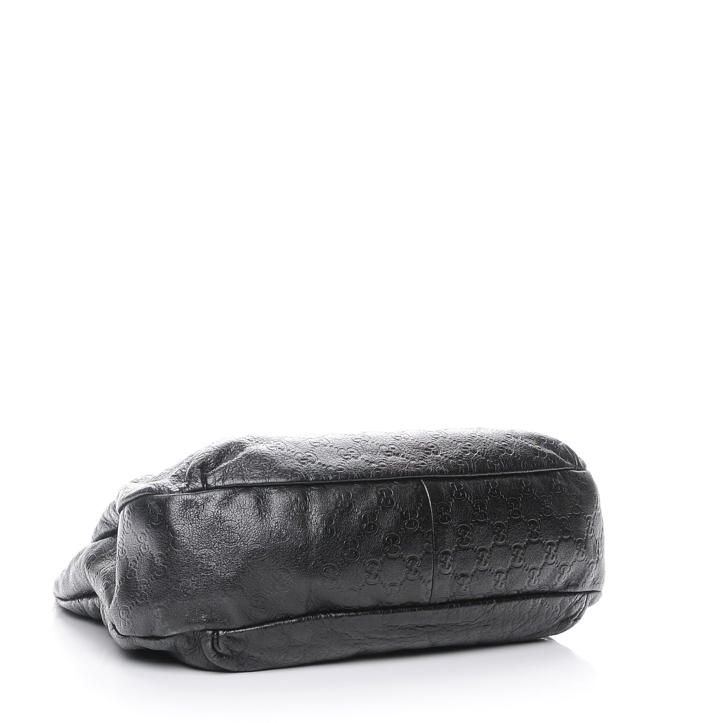 Guccissima Large New Ladies Web Hobo Black
