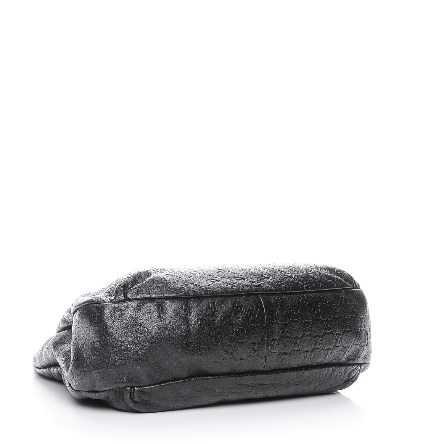 Gucci Guccissima Large New Ladies Web Hobo Black 4 of 7