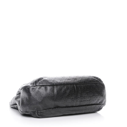Gucci Guccissima Large New Ladies Web Hobo Black 4 of 7