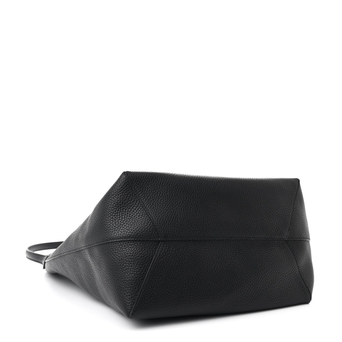 Pebbled Calfskin Everyday Cabas Black