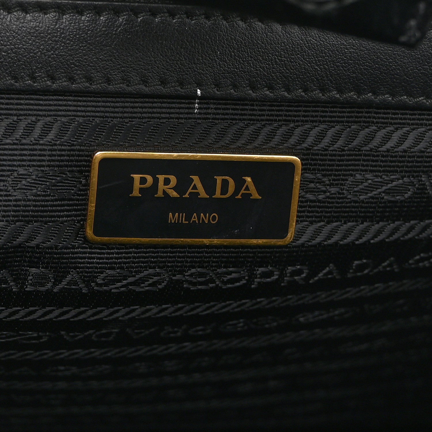 Prada Saffiano Soft Calfskin Tote Black 6 of 10