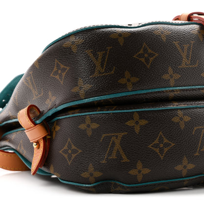 Louis Vuitton Monogram SC Flore Saumur Teal 8 of 10