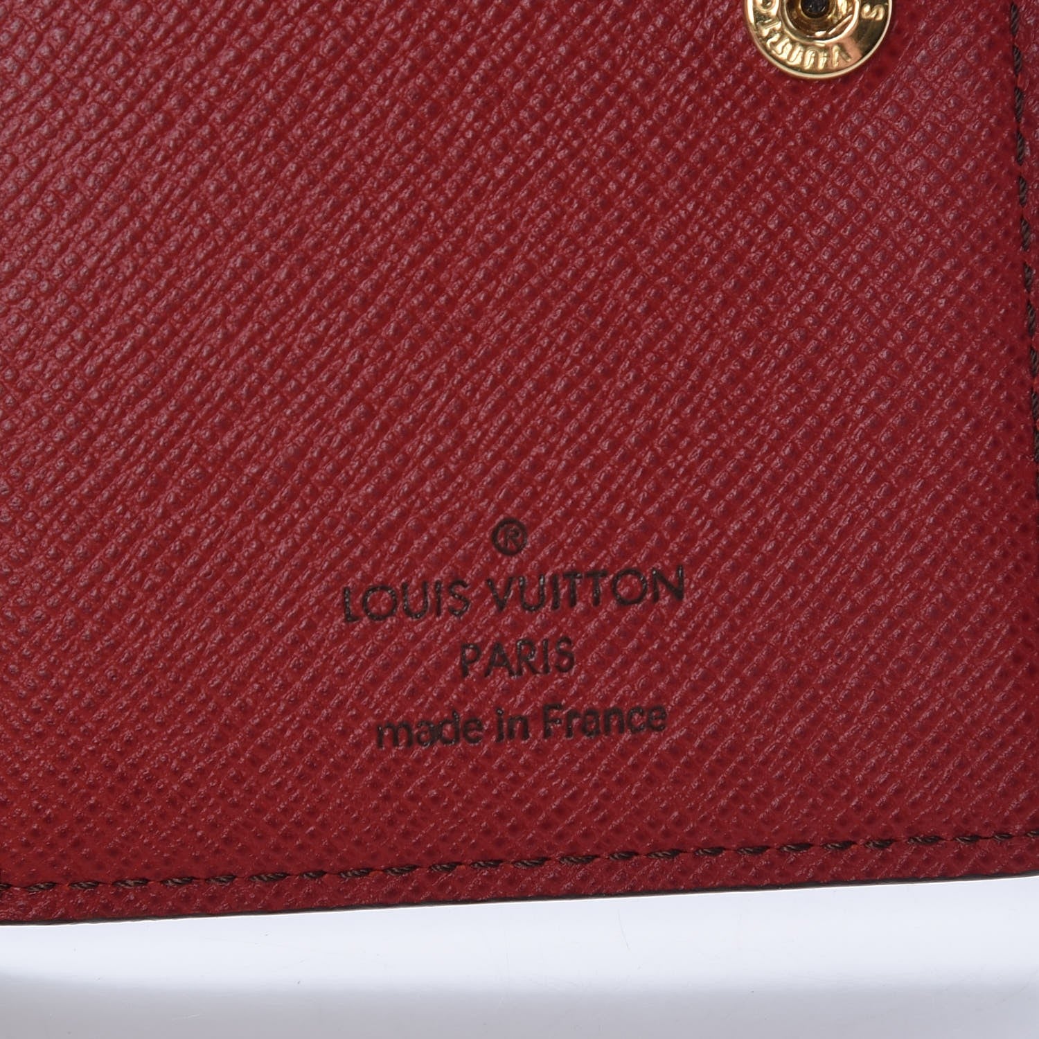 Louis Vuitton Monogram Compact Marie Wallet Rouge 6 of 8