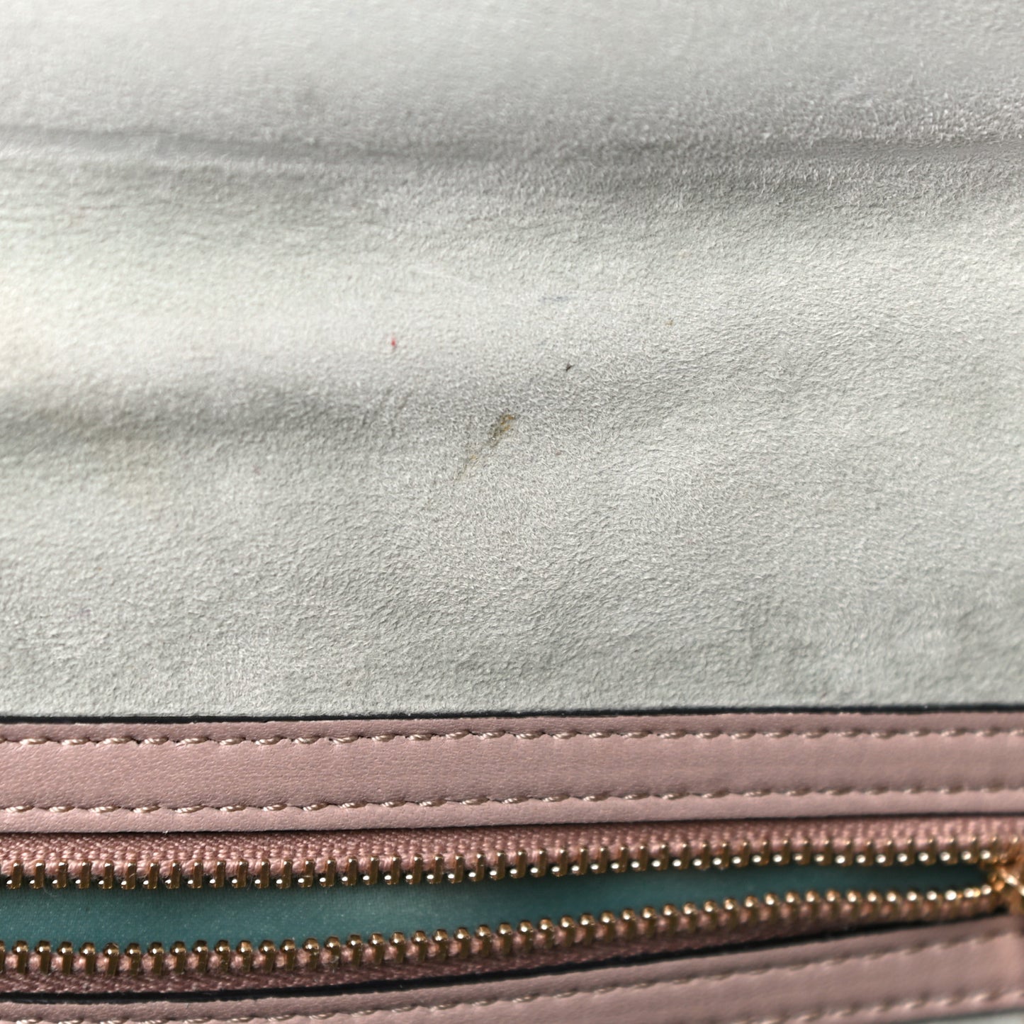 Vitello Embroidered Medium Glam Lock Rockstud Flap Beige