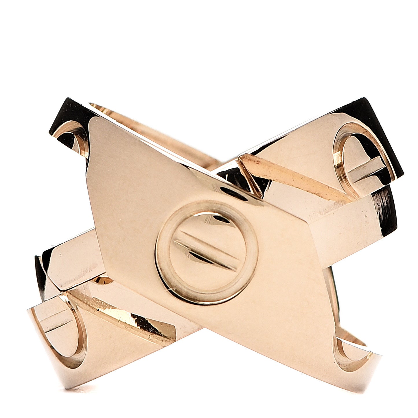 18K Yellow Gold 7mm Astro LOVE Ring 50 5.25