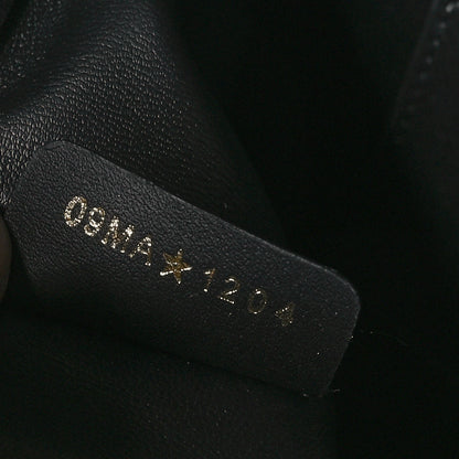 Christian Dior Calfskin Macrocannage Small Toujours Vertical Tote Black 7 of 11