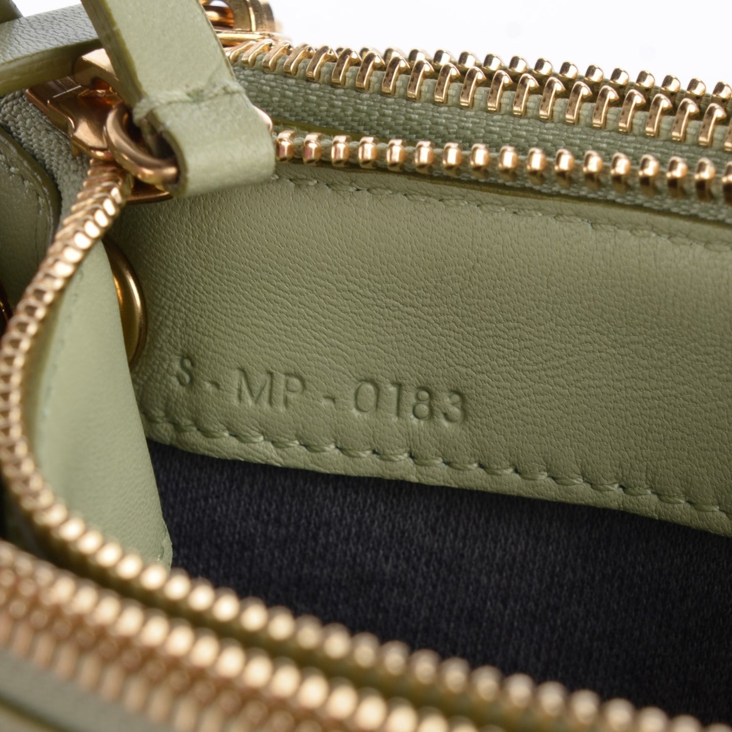 Lambskin Small Trio Crossbody Bag Pistachio