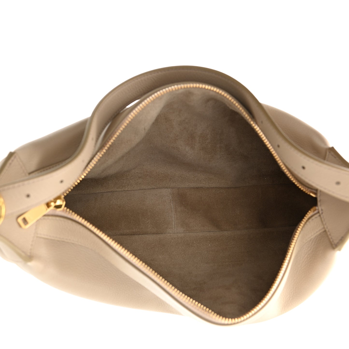 Supple Calfskin Medium Romy Shoulder Bag Safari
