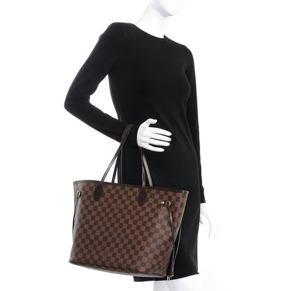 Louis Vuitton Damier Ebene Neverfull MM 2 of 14