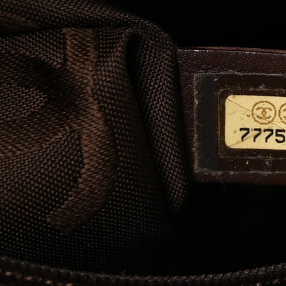Chanel Calfskin Turnlock Shopper Tote Brown 8 of 11