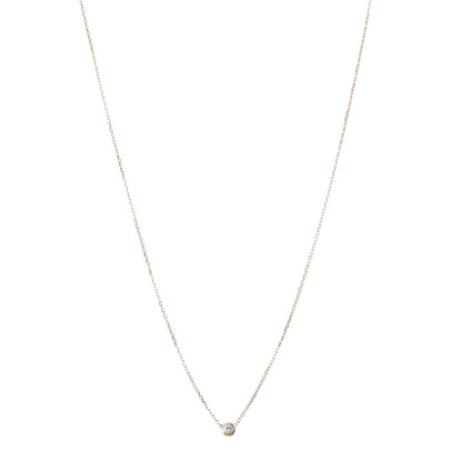 Cartier 18K Yellow Gold Diamond XS D'Amour Pendant Necklace 4 of 7