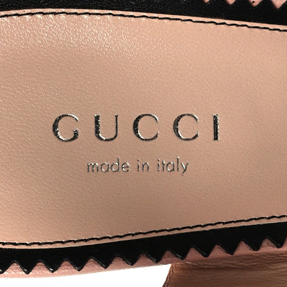 Gucci Malaga Kid Interlocking G Studs 155mm Platform Sandals 38.5 Perfect Pink 7 of 8