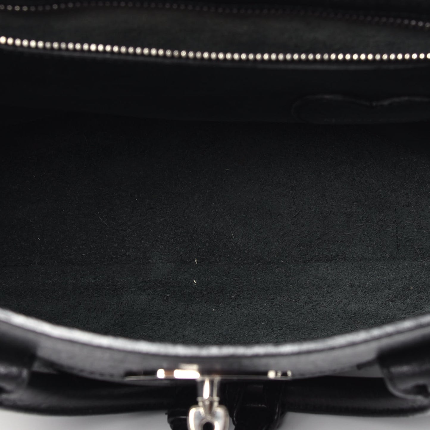Natural Leather Mini Cara Delevingne Convertible Satchel Black
