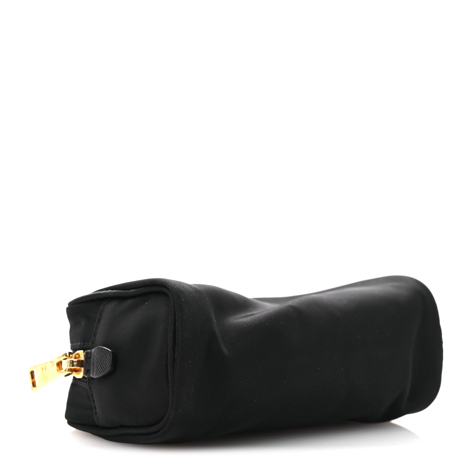 Prada Tessuto Nylon Vela Saffiano Wristlet Black 4 of 12