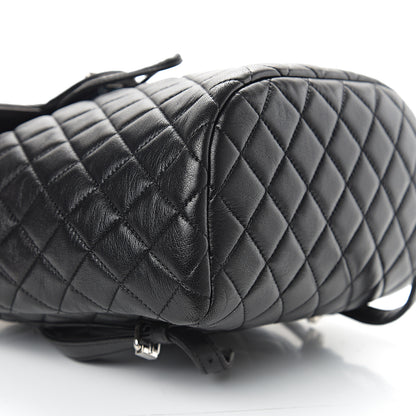 Chanel Lambskin Quilted Small Urban Spirit Backpack Black 7 of 14
