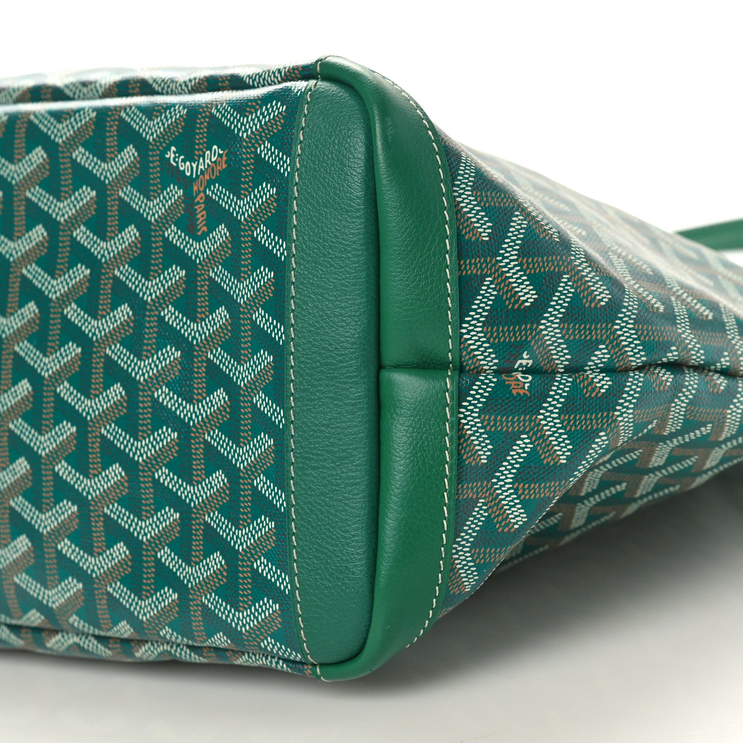 Goyard Goyardine Artois MM Green 9 of 9