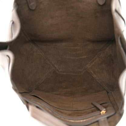 Celine Soft Grained Calfskin Small Belt Cabas Phantom Taupe 5 of 11