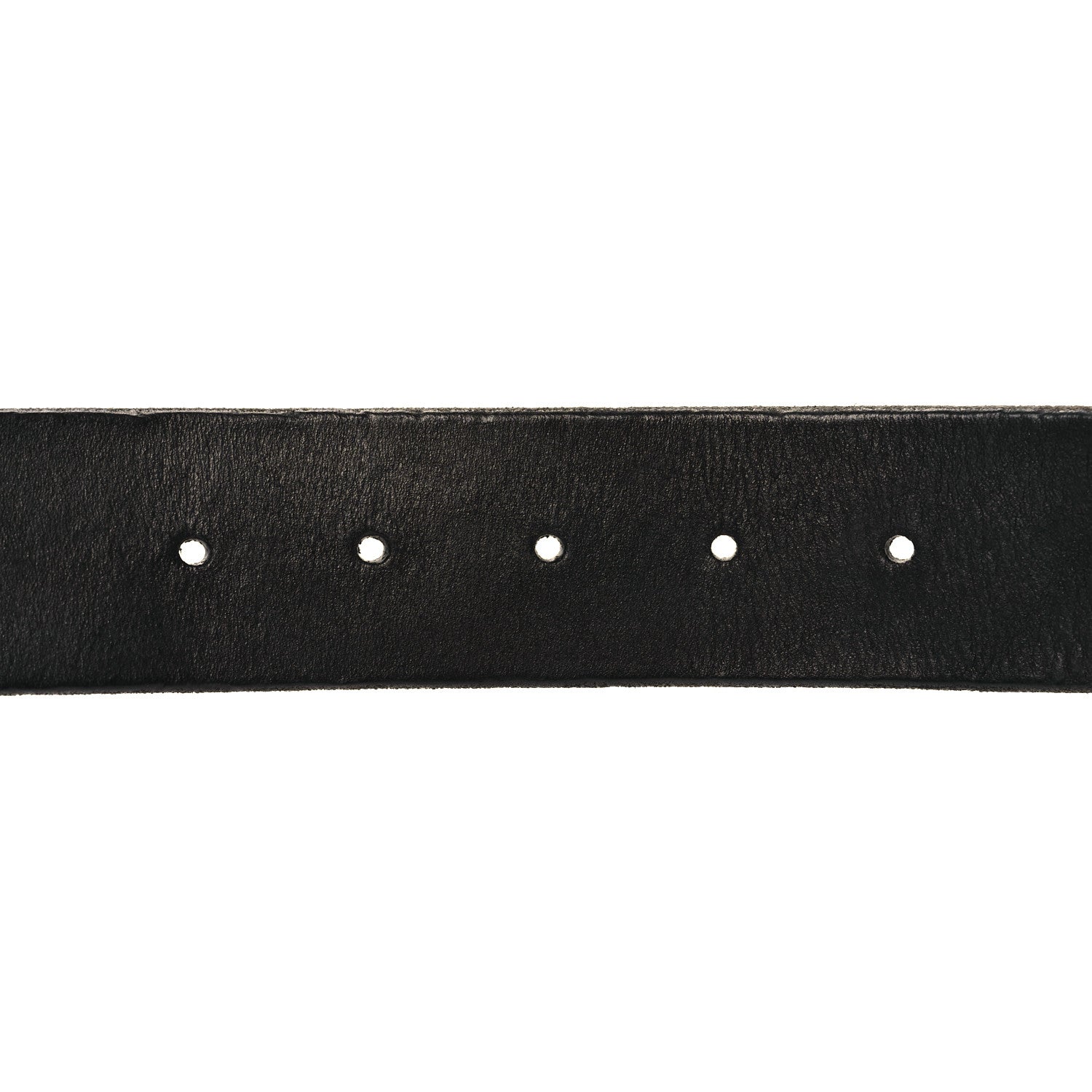 Gucci Cuoio Toscano Nickel Double G 40mm Belt 85 34 Black 5 of 5