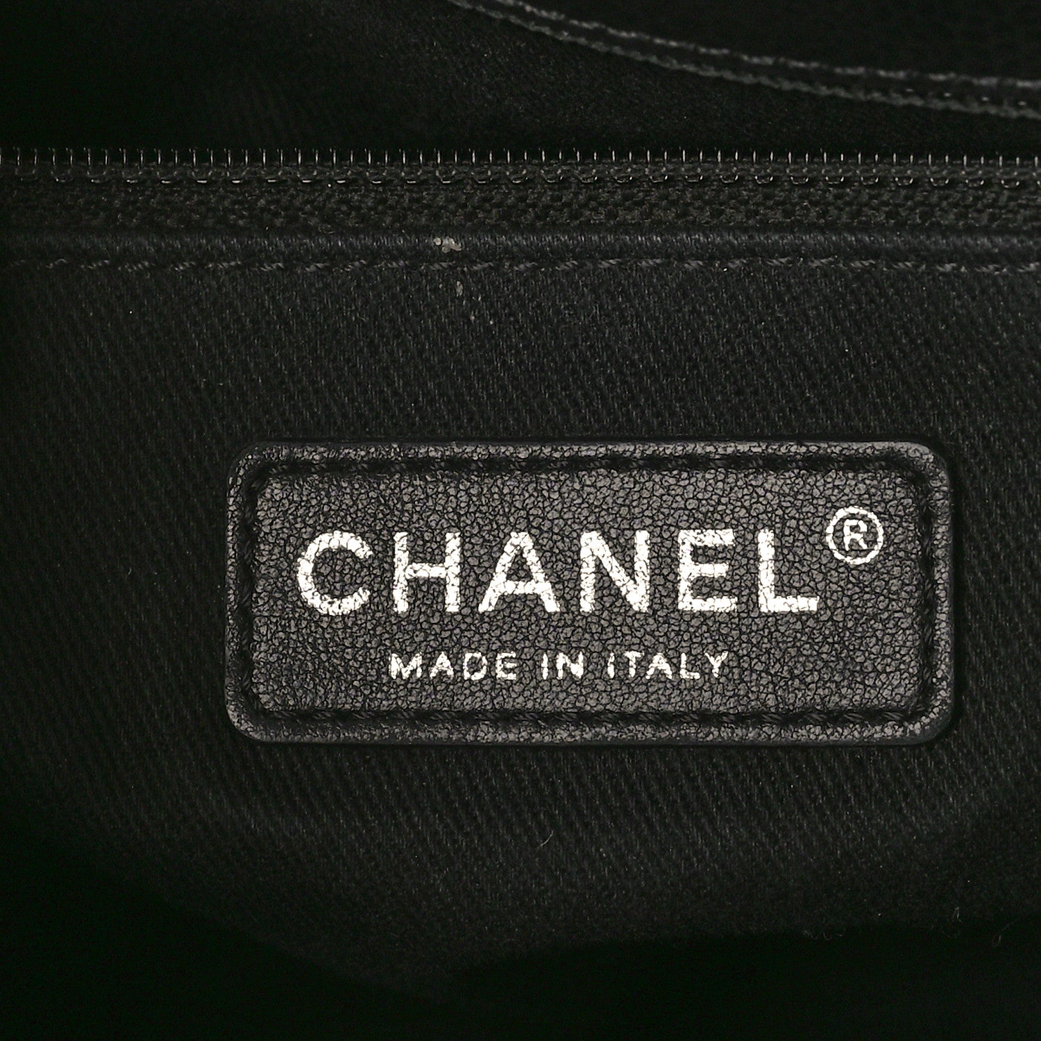 Chanel Caviar Quilted CC Timeless Soft Tote Black 6 of 9