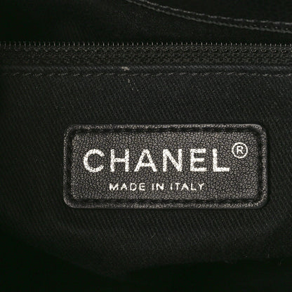 Chanel Caviar Quilted CC Timeless Soft Tote Black 6 of 9