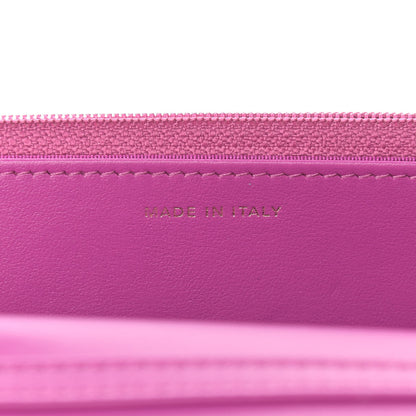 Chanel Tweed Quilted Reissue Wallet On Chain WOC Magenta 7 of 10