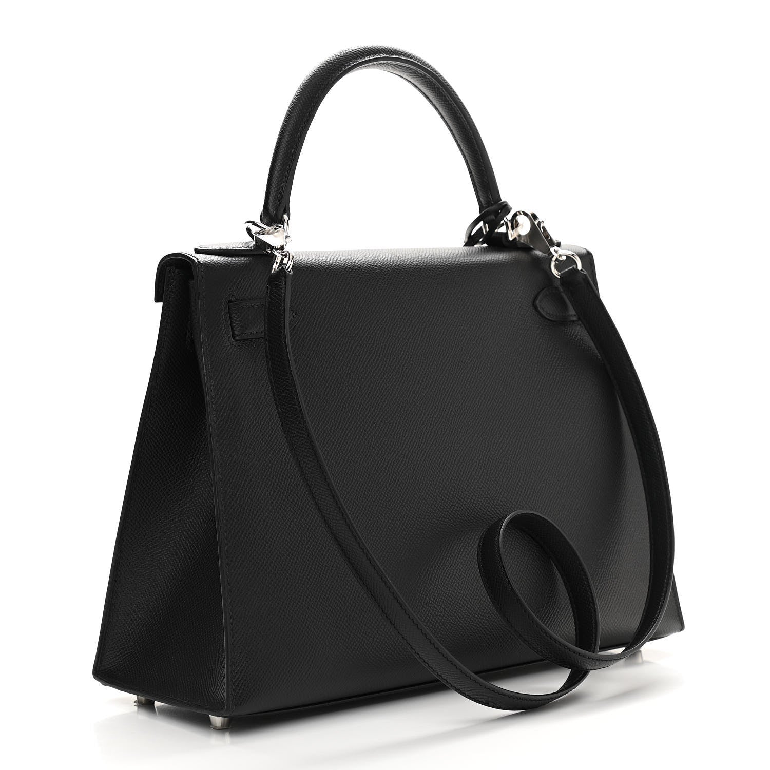 Hermes Epsom Kelly Sellier 28 Black 2 of 11