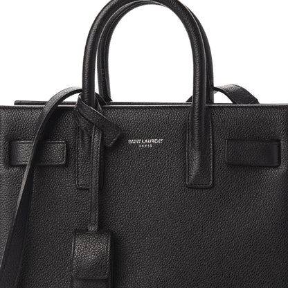 Saint Laurent Grained Calfskin Nano Sac De Jour Black 10 of 10